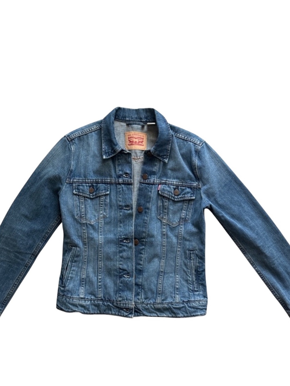 Levi's Classic Blue Denim Jacket size m (13)